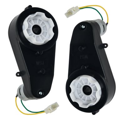 2 Pcs 12VRS550 40000RPM Gearbox with High Torque 12V DC Motor for Kids Ride on Car SUV and Motorcycles, Electric Motor with Gear Box High Speed Drive Engine Match Children's Ride on Toys Accessories