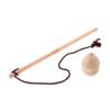 Mipcase 1set Handmade Wooden Spinning Gyro Toy for Boys and Girls Adults Outdoor Fitness Exercise Toy Vintage Gyroscope view 1