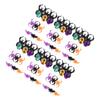Garneck 60 Pcs Halloween Finger Ring Spider Bat Jewelry for Non Party Props for Dress Up Pretend Play and Indoor Outdoor Fun view 1
