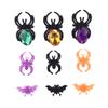 Garneck 60 Pcs Halloween Finger Ring Spider Bat Jewelry for Non Party Props for Dress Up Pretend Play and Indoor Outdoor Fun view 4