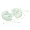 JECOMPRIS Maternity Pillow U-Shaped Pillow for Pregnant Women for Abdominal Support Waist Belt view 2