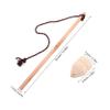 KOMBIUDA 1 Set Wooden Spinning Top Gyro Traditional Outdoor Fitness Tool for Adults Wood Top with Whipstring for Enhanced Exercise Promotes Physical Activity view 2