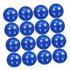 Parliky 20pcs Blue Pong Balls Empty Sphere Containers Hollow Capsules Plastic Raffle Balls for Family Gatherings view 1