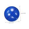 Parliky 20pcs Blue Pong Balls Empty Sphere Containers Hollow Capsules Plastic Raffle Balls for Family Gatherings view 2