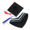 HOMSFOU Graduation Bear Doll Dress up Set with Replaceable Cap Gown Collar and Certificate Keepsake for Bachelor Master and Doctoral Celebrations view 1