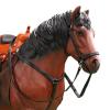 1/12 Scale Realistic Horse Figurines for Action Figures, Ideal Diorama Addition, Brown view 3