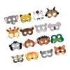 16 Pieces Animal Mask Jungle Zoo Animals Cartoon Mask for Classroom School Supplies Party Favors view 1