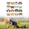 16 Pieces Animal Mask Jungle Zoo Animals Cartoon Mask for Classroom School Supplies Party Favors view 2