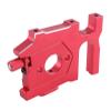 Aluminum Motor Mount Set for Arrma 6S - Sliding Motor Mount & Center Diff Mount Plate - Fits Kraton 6S/Outcast 6S/Typhon 6S/Talion/Mojave/Felony Upgrade Parts(Red) view 4