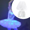 Girls Short Petticoat Set Fishbone Support White Underwear for Wedding Party Favors Cosplay view 2