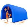 16.5x10x10FT Quick Setup Inflatable Tunnel Arch - for Sports Games, Trade Shows & Promotions (Blower Included) view 3