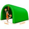 16.5x10x10FT Quick Setup Inflatable Tunnel Arch - for Sports Games, Trade Shows & Promotions (Blower Included) view 2