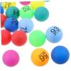 Abaodam 100pcs Interactive Bingo Balls Bingo Balls Party Raffle Toys Game Supplies Decorations Accessories view 3
