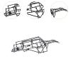 1/12 RC Car Frame for Toy Vehicles view 3