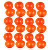 ULDIGI 20pcs Hollow Plastic Raffle Balls Orange Prize Winning Balls for Party Games Events and Gatherings Easy to Use Multipurpose Entertainment Tool for Groups view 1