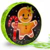 14.2 inch Christmas Gingerbread Man Piatas New Year Foldable Mexican Piatas Xmas Birthday Baby Shower Party Decoration view 1
