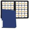 16 Pocket Toploader Binder, Holds 640 Cards, Ringless Design Side-Load Toploaders Holder for 3"x4" Top Loader Trading/Sports Cards Top Loaders (Blue) view 1