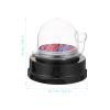 ERINGOGO Machine Number Picking Machine Raffle Powered Electric Lotto Ball Machine Caller Party Fortunate Picker Lucky Electronic Lotto Machine Jackpot Machine Pp Black view 2