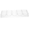 Kisangel Portable Poker Chip Box Wear Resistant Storage Organizer with Large Capacity and Compartment Design for Poker Chips and Other Items view 1