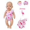 14-18 Inch Baby Doll Clothes 5 Sets Accessories Dress with Hats Socks for New Born 43cm Toy Baby Doll 14-16 Inch/15 Inch/18 Inch/Girl&Boy view 3