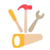 Abaodam 4pcs Wooden Hammer Screwdriver Boy Girl Toys for Month Old Boys and Girls Educational Tool view 1