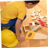 Abaodam 4pcs Wooden Hammer Screwdriver Boy Girl Toys for Month Old Boys and Girls Educational Tool view 4
