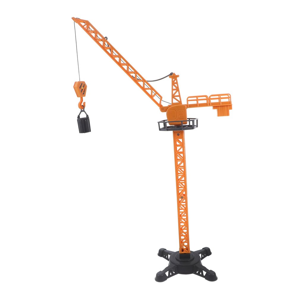 ARTSEWPLY Engaging Plastic Engineering Vehicle for Interactive Play with Rotating Elevating Features Birthday Cake Topper for Construction Themed Parties