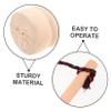 Kisangel 1 Set Wooden Gyro Traditional Chinese Spinning Top with Whipstring for Intense Outdoor Fitness and Fun Handmade Wood Rotary Top for Adults Portable Exercise view 3