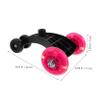Abaodam Twist Wheels for Car Replacement Wheels with Quiet Ride Technology for Easy Installation Outdoor Cars DIY Repair Parts for Riding Fun view 2