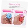 TOYANDONA 60pcs Raffle Balls for Bingo Games Premium Plastic Balls for Lottery Draws Party Activities and School Events Safe and Smooth Surface view 3