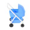 KOMBIUDA Scale Lightweight Movable Doll Pram Compatible with Various Dollhouse Furniture No Assembly Required for Instant Creative Play view 1