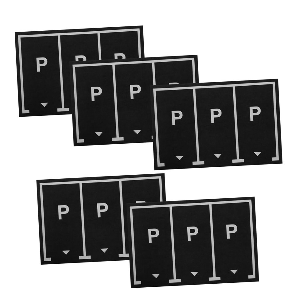 CHILDWEET 5pcs Racing Wall Stickers for Boys and Girls Removable Toy Car Parking Space Decals Nursery Room Decor