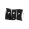 CHILDWEET 5pcs Racing Wall Stickers for Boys and Girls Removable Toy Car Parking Space Decals Nursery Room Decor view 2