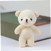 Abaodam 12pcs Mini Bear Pendant Adorable Tiny Stuffed Bear Toys for DIY Decor Soft Animal Keychain Ornaments Friends view 3