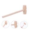 Zerodeko 10Pcs Mini Wooden Hammers for Educational for Hand Eye Coordination and for Baking and DIY Projects Lightweight and Easy to Grip view 2