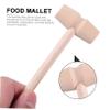Zerodeko 10Pcs Mini Wooden Hammers for Educational for Hand Eye Coordination and for Baking and DIY Projects Lightweight and Easy to Grip view 3