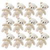 Hemoton 12pcs Tiny Bear Toy Pendant Stuffed Bear Dolls Cozy Decorations for Room Toy view 1