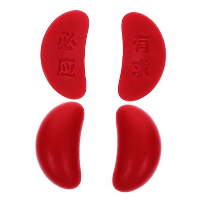 Alipis 2 Pairs Feng Shui Divination Cups for Chinese Fortune Telling Easy to Use Gua Cups for Beginners and Experts for Spiritual Decor and Rituals Easy Cleaning Design