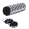 20 Pieces Adjustable Coin Collection Capsule Box Display Stand Storage Container Set Clear Round Cases With Protective Seal,For 17-46mm view 1