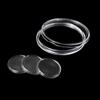 20 Pieces Adjustable Coin Collection Capsule Box Display Stand Storage Container Set Clear Round Cases With Protective Seal,For 17-46mm view 2