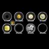 20 Pieces Adjustable Coin Collection Capsule Box Display Stand Storage Container Set Clear Round Cases With Protective Seal,For 17-46mm view 4
