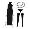 1:6 Female Tie Up Dress Set for Action Figures, Clothing for 12 Inch Dolls, DIY Dress Up Accessories view 1