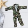 1:6 Scale Action Figure Clothes Miniature Jumpsuit Uniform for 12 Inch Male Dolls Fabric Costume Accessories view 2