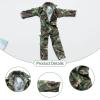 1:6 Scale Action Figure Clothes Miniature Jumpsuit Uniform for 12 Inch Male Dolls Fabric Costume Accessories view 4