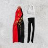 1/6 Scale Female Cheongsam Costume for Collectible Dolls - Traditional Chinese Dress Outfit with Stocking and Vest view 4
