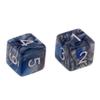 10pcs Multi Sided Set of 10 D6 D&D Role Gray Dice for Gaming and Math view 2