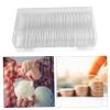 DOITOOL 40Pcs Coin Holder Capsules with Gasket Storage Box Clear Plastic Coin Organizer for Coins and Coin Collection Case view 4