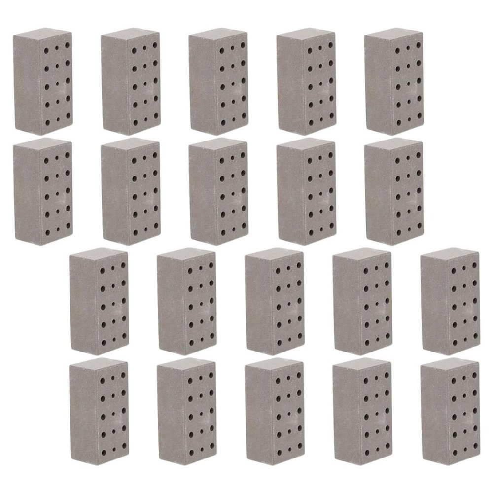 JOINPAYA 30pcs Miniature Bricks for Landscaping Tiny Brick Crafting Blocks for DIY Projects Portable Building Kits for Creative Structures and Family Engagement