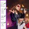 misppro Toy Microphone Set of 2 Fake Microphones for Kids Karaoke Fun Stage Costume Prop Birthday view 2
