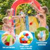 100 PCS 2inch Quick-absorbing Reusable Water Balloons - Refillable Water Ball for Kids Age 8-12 4-8, Balloon Quick Fill Pool Toys for Kids Summer Outdoor Water Play (100 PCS) view 3